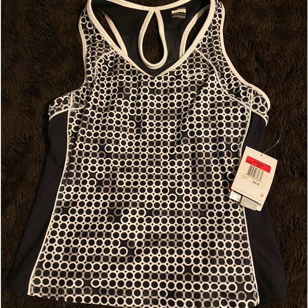 New L Nike Fit Dry built in bra